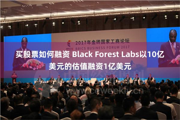 买股票如何融资 Black Forest Labs以10亿美元的估值融资1亿美元