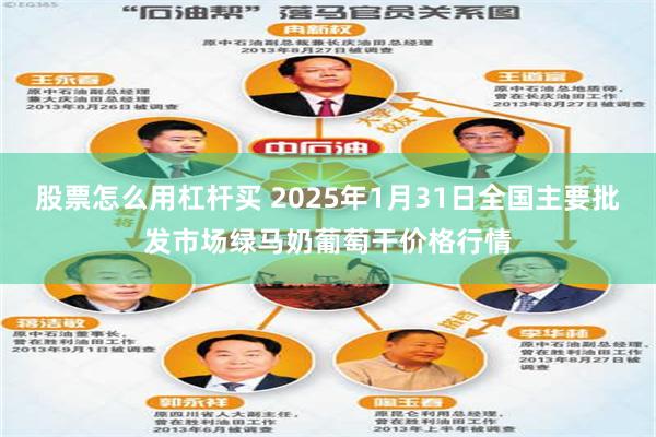 股票怎么用杠杆买 2025年1月31日全国主要批发市场绿马奶葡萄干价格行情