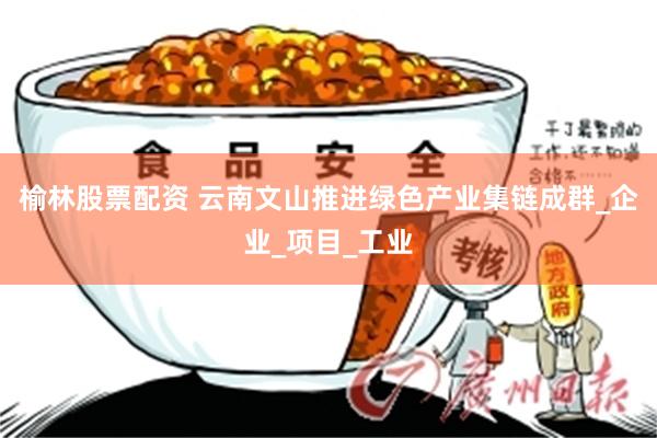 榆林股票配资 云南文山推进绿色产业集链成群_企业_项目_工业